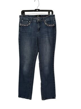 Y2K Earl Jeans Straight Leg Studded Jeans